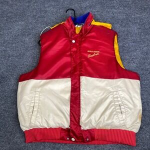 Vintage West Marine Explorer Boating Vest Stearns Red White XL PFD Flotation Aid